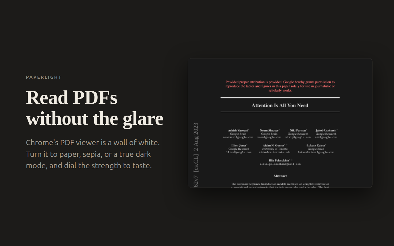 Dark mode
